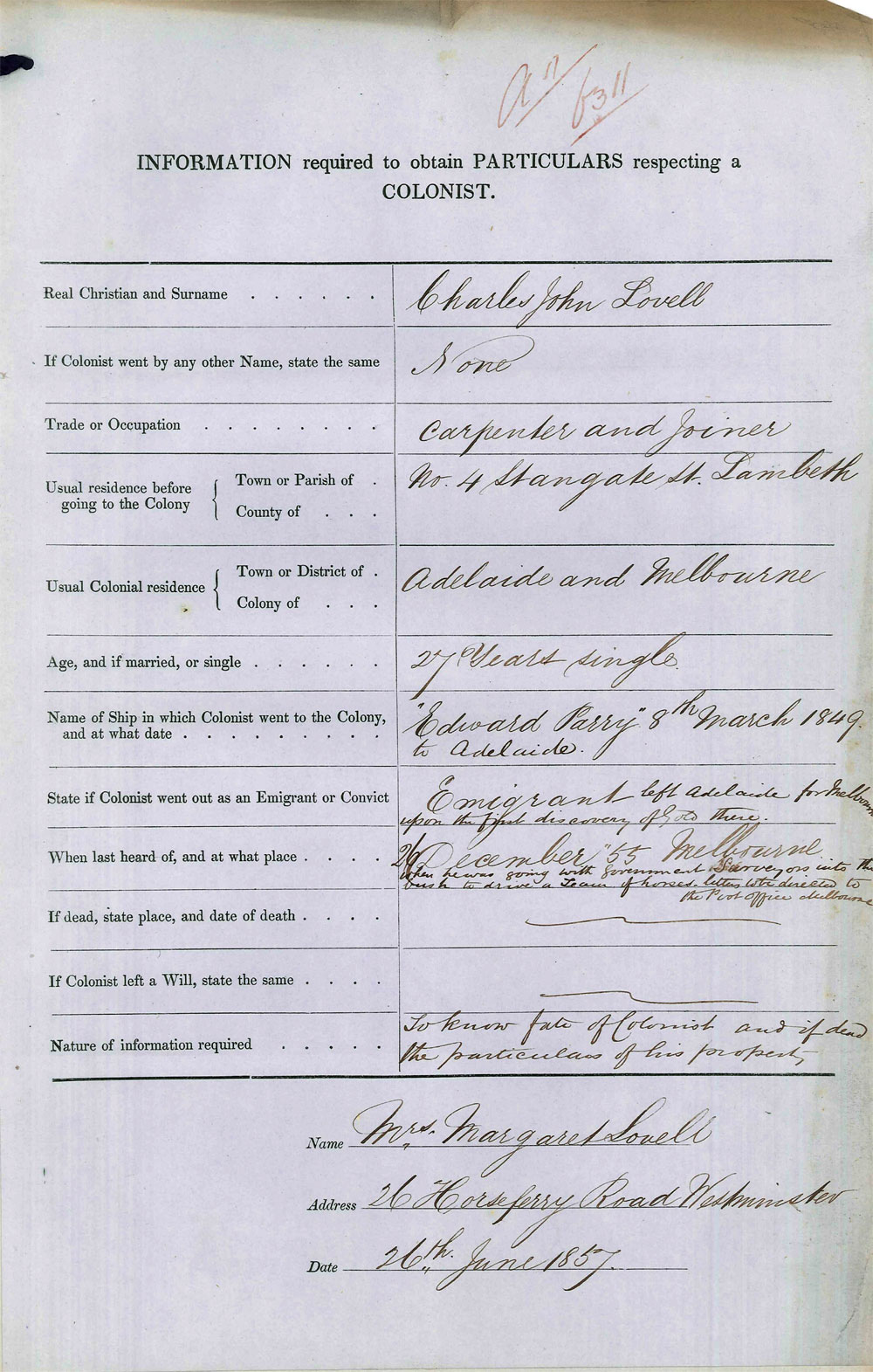 Looking for Azzopardi PROV